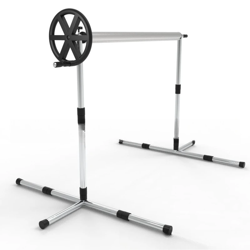 Above-ground swimming pool 1.8 meters height, electric swimming pool reel, swimming pool reel, swimming pool cover reel