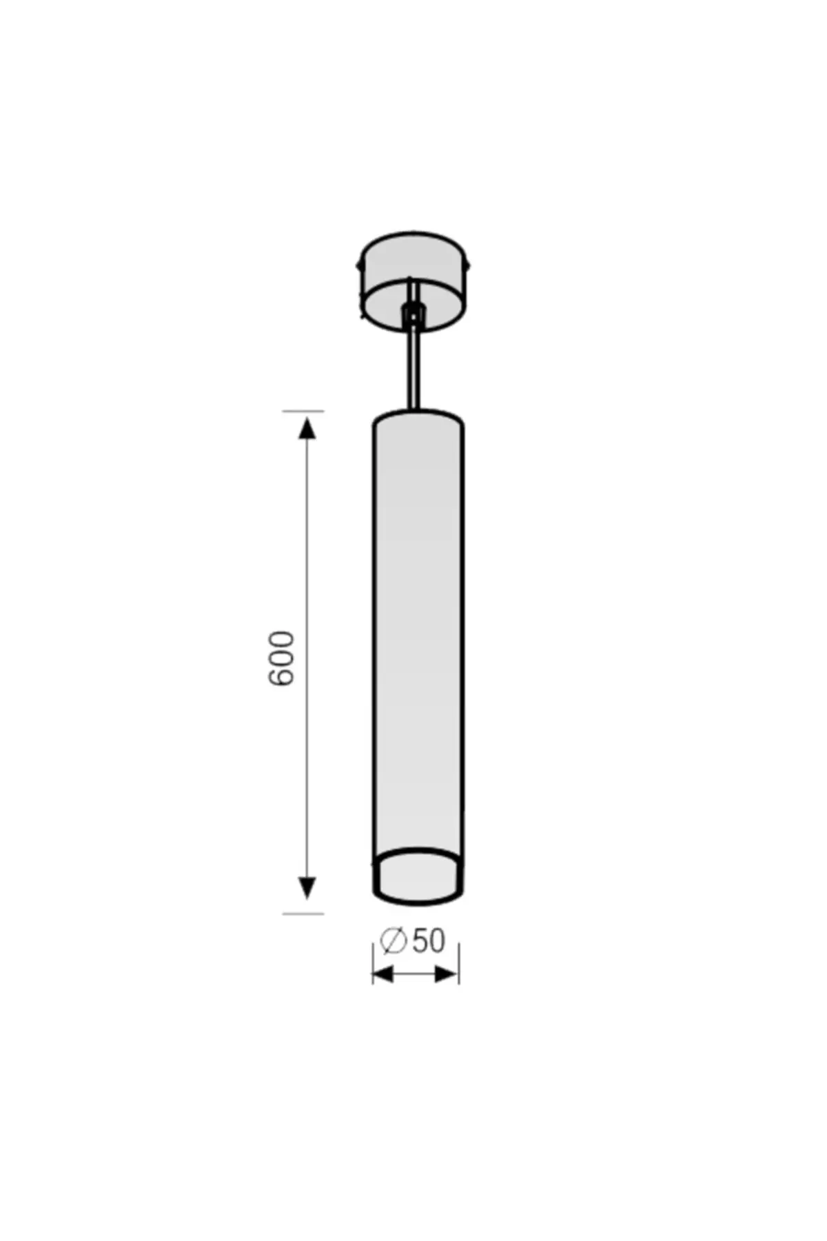 DOLBOVI decorative pipe type pendant