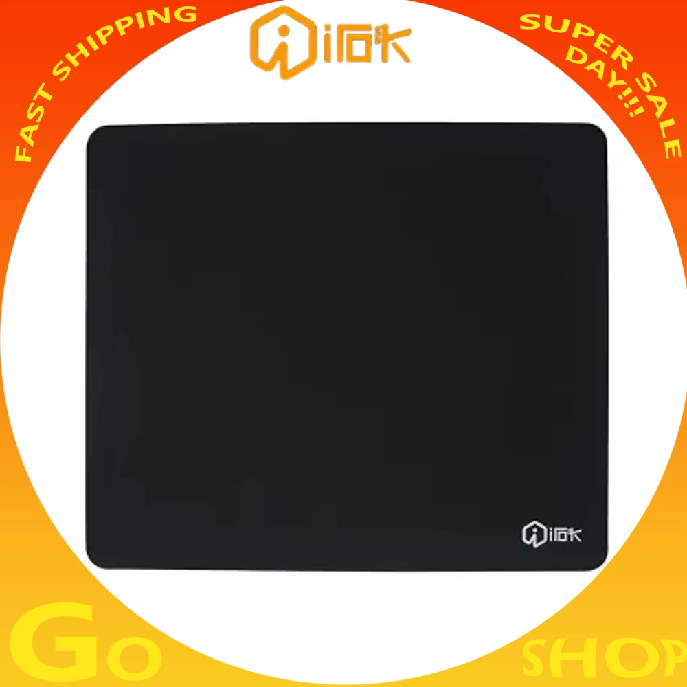 NEW IROK Si83 Gaming Mouse Pad Moisture-proof Neutral Slippery Hexagonal Braided Messy Natural Rubber Pc Gamer Accessories Gifts