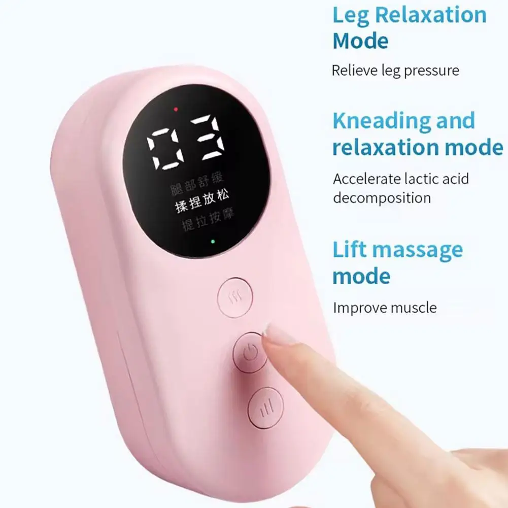 1 stücke Elektrische Bein Massager Drahtlose Wiederaufladbare Luft Kompression Kalb Massage Entspannen Bein Druck Airbag Bein Massage