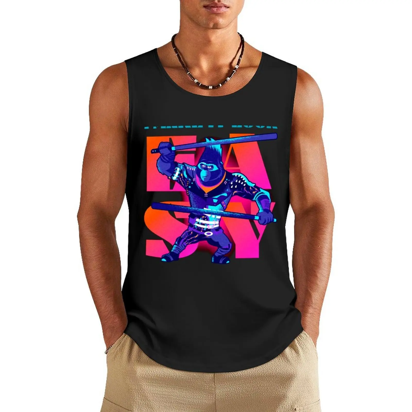

Long In The Tooth Tank Top Man clothes for gym mens designer clothes Men's singlets Men's t-shirts