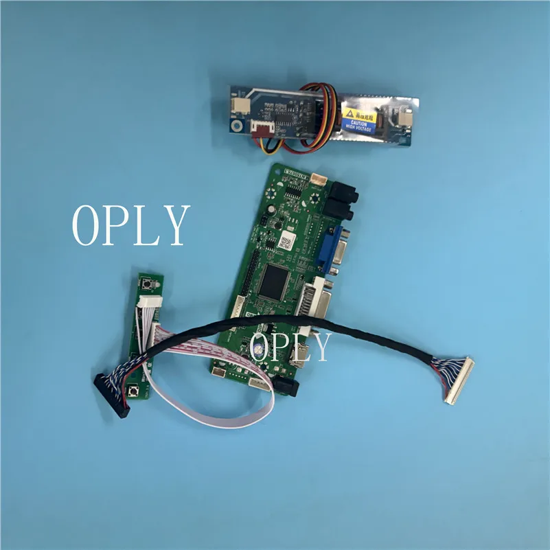 M.NT68676 board driver Kit for LP171WP7-TLA3/TLA1/TLA4/TLB1 DVI VGA LCD DIY Controller 1440X900 panel 17.1