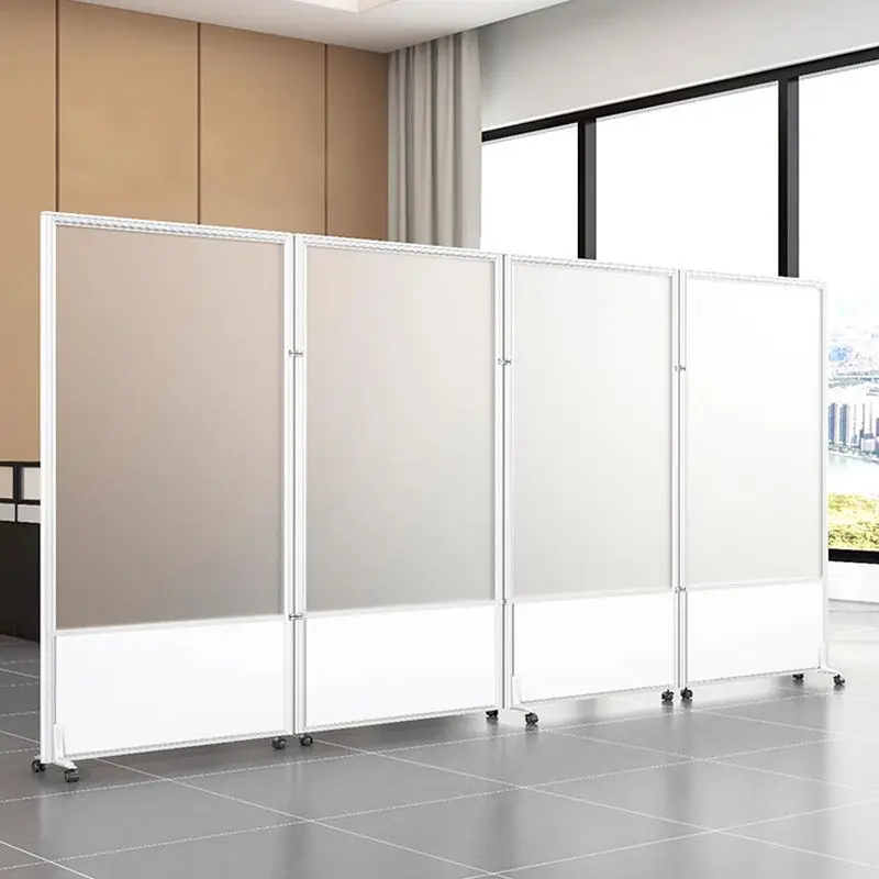 Modern Executive Folding Screen Activity Partition Wall Desk for Office for Hall School Hospital Application