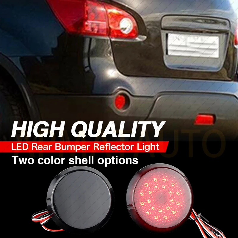 Red Led Car Rear Bu…