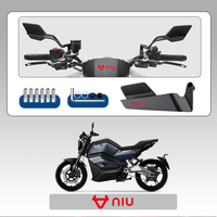 Motorcycle Folding Wind Wing Aluminum Alloy Side Rearview Mirror For Niu Kqi3 Pro M1 N1s Ngt N1 Uqi NQi GT NXT RQi MQi Upgrade