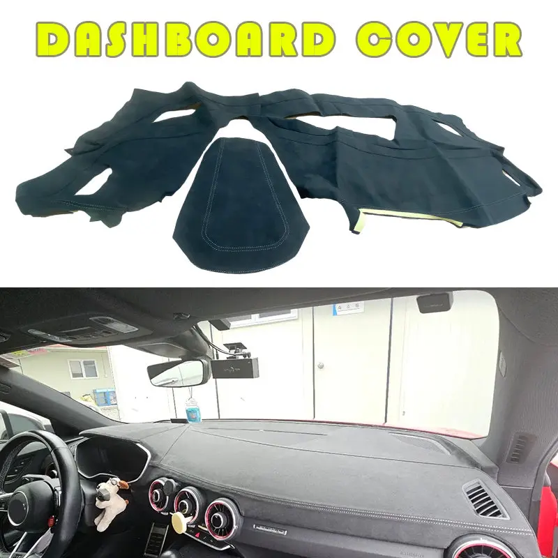 

Custom Car Dashboard Cover in Alcantara for Audi TT 2015-2019 DIY Mat Shade Cushion Pad Carpets Interior Accessories Car-styling