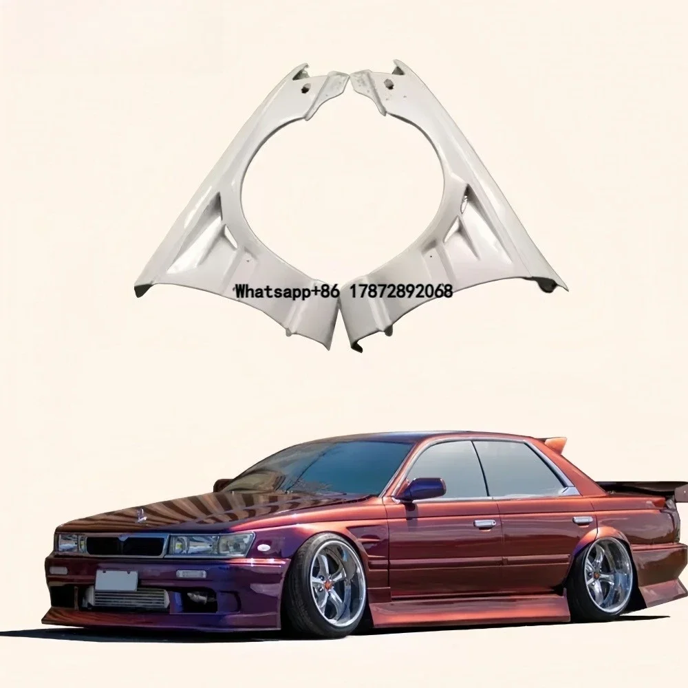 

Fiberglass Front Fender Flares Unpainted Pair for Laurel C33 4-Door