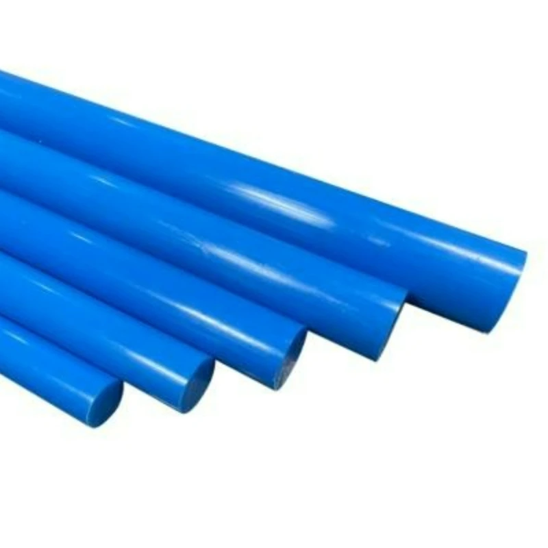 Blue Solid Nylon Rod Dia 8/10/12/15/20/25/30/35/40mm Round Rod Tough Rod Solid Plastic Rod Diameter Easy Processing 500mm Length