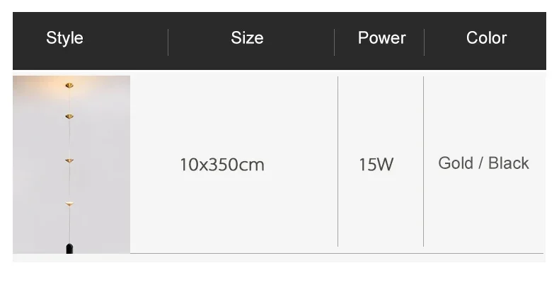 Modern Floor Lamp Pendant Light Luxury Black Atmosphere Light Living Room Sofa Edge Minimalist Bed Head Neutral Decoration Light