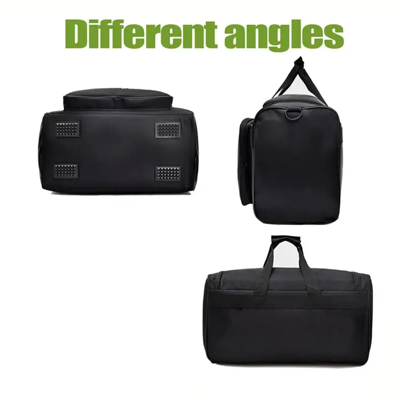 Large Multi-Compartment Sports Training Gym Bag, Men's Sports Shoes Gym Bag, Shoe Storage Bag Waterproof Shoulder Bag Eco-Friend