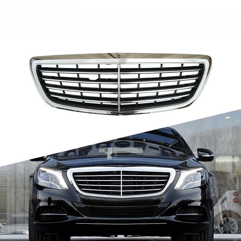 

Accessories GUGO 2228800583 Facelift Front W222 Grille 2018-2020 S Class Plastic Car Grill Parts High Quality