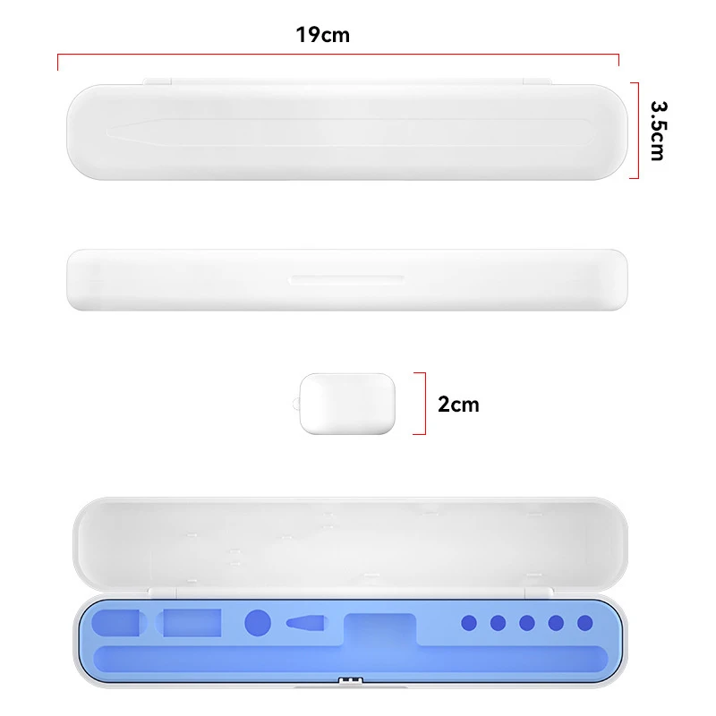 [ZY44] Box For Apple Pencil 2 1 Cover For Apple Pencil 2nd Generation 1st Gen Stylus Pen Protective Case I Pad Pen Accessories