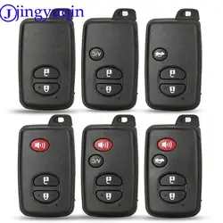 jingyuqin Replacement Remote 2/3/4 B Car Smart Key Case For Toyota Camry Key Cover FOB Shell Blank