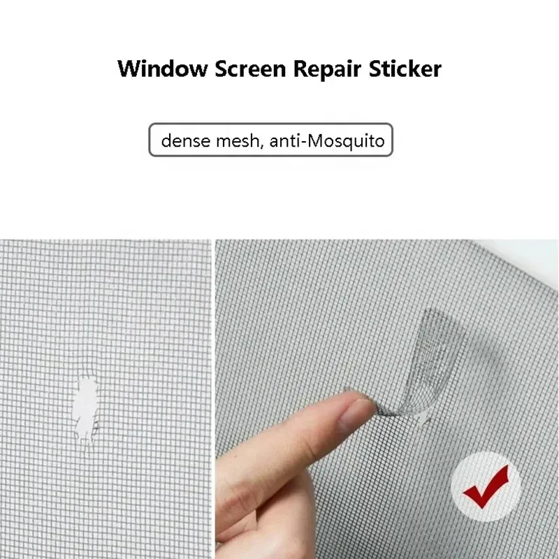 10/20Pcs Window Screen Repair Sticker Window Net Anti-mosquito Mesh Door Mosquito Netting Patch Repair Broken Hole Screen Net