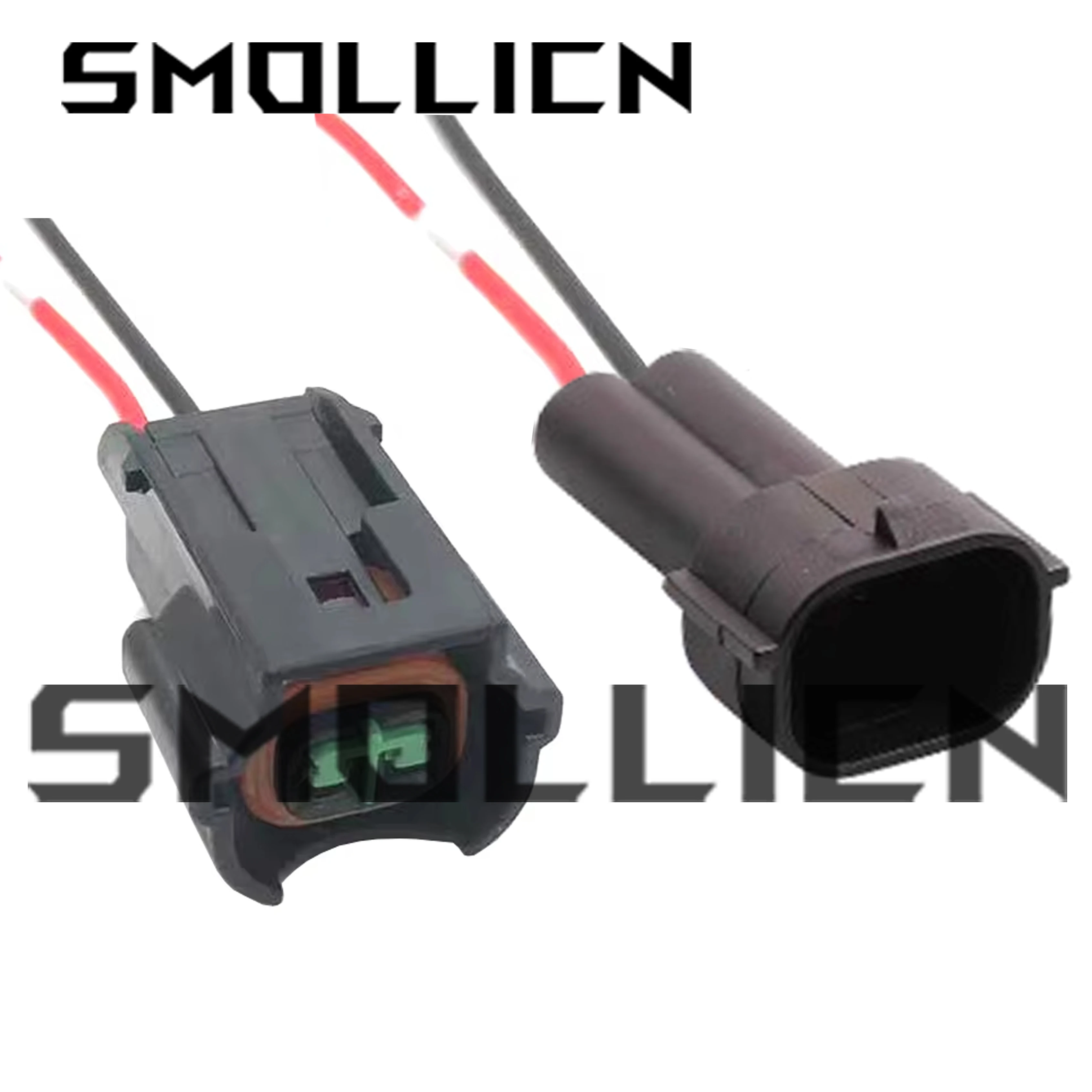 

1/5/10/20 Sets 2 Pin Auto Waterproof Connector Nozzle Plug Speaker Plug Whistle Speaker Socket PU465-02127 06A973722 For Hyundai