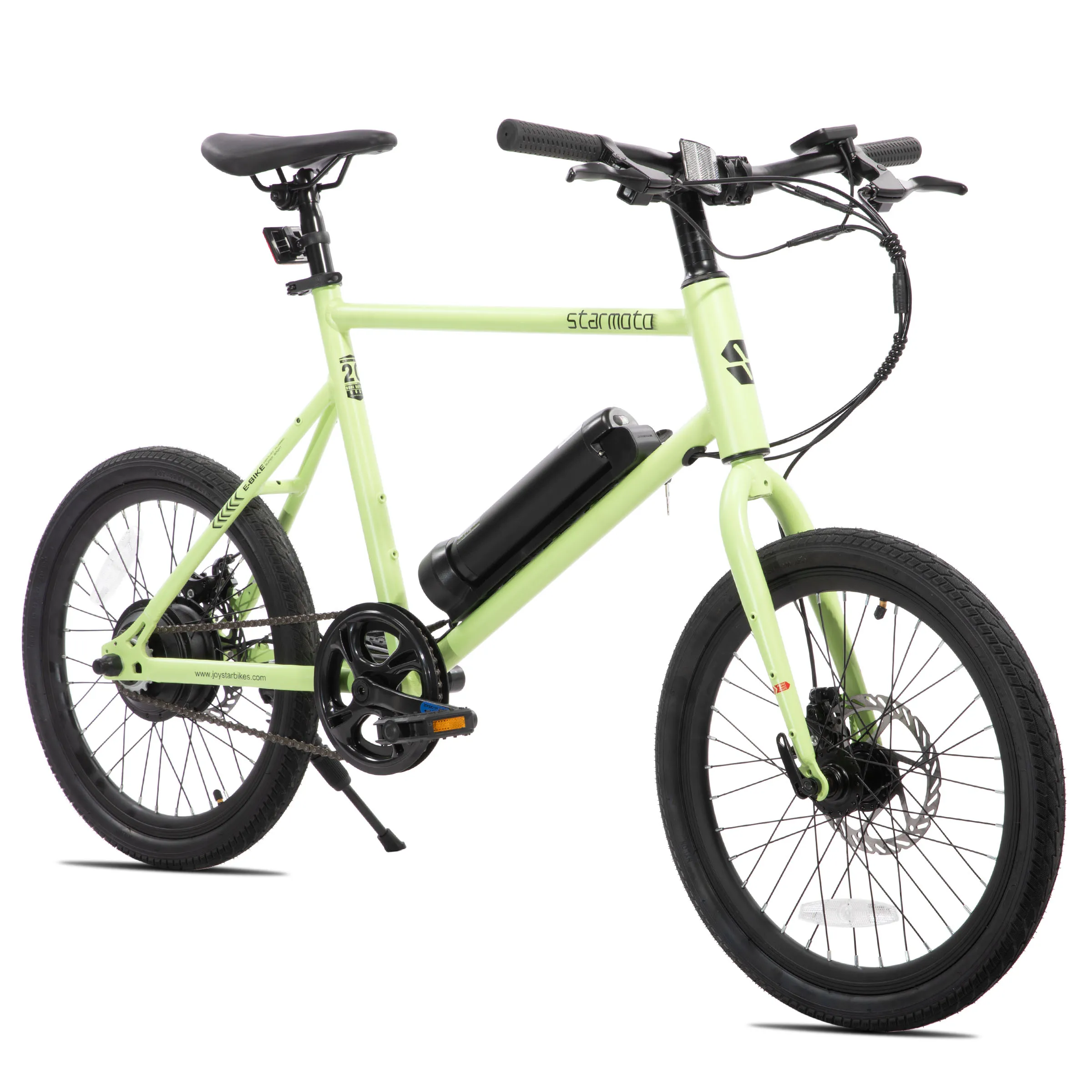 JOYSTAR 20" Electric Bicycle for Kids Aged 7-12 Max 15 Miles 16 Mph with 7.8 Ah Battery Dual Disc Brakes Kids Ebike image 6