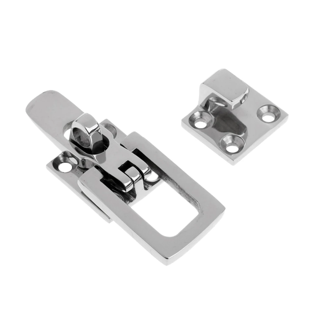 เรือ 316 สแตนเลสสตีลประตูล็อคสลัก Anti-Rattle Fastener CLAMP Marine ฮาร์ดแวร์อุปกรณ์เรือ