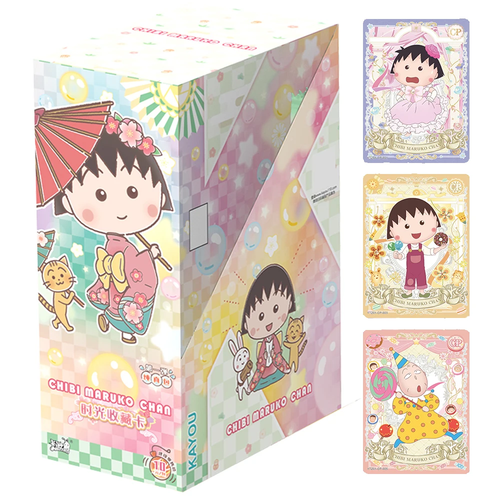 

Original Chibi Maruko-chan Card For Children Sakura Momoko Maruko Family Fun Anime Rare Limited Game Collection Card Kids Toys