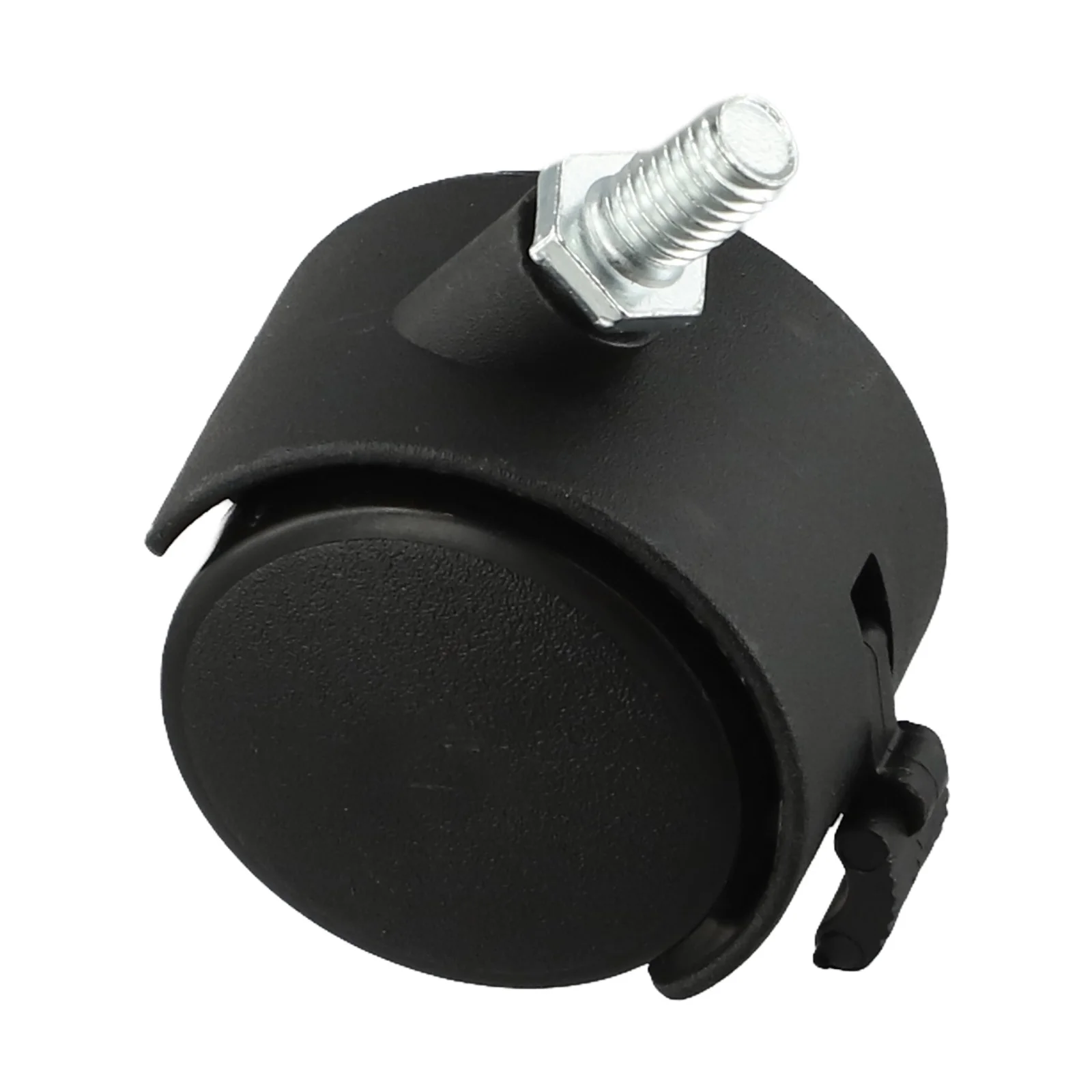 Ruedas dobles Ruedas para muebles Ruedas giratorias de 360 grados Ruedas industriales Ruedas de plástico Conector de varilla roscada