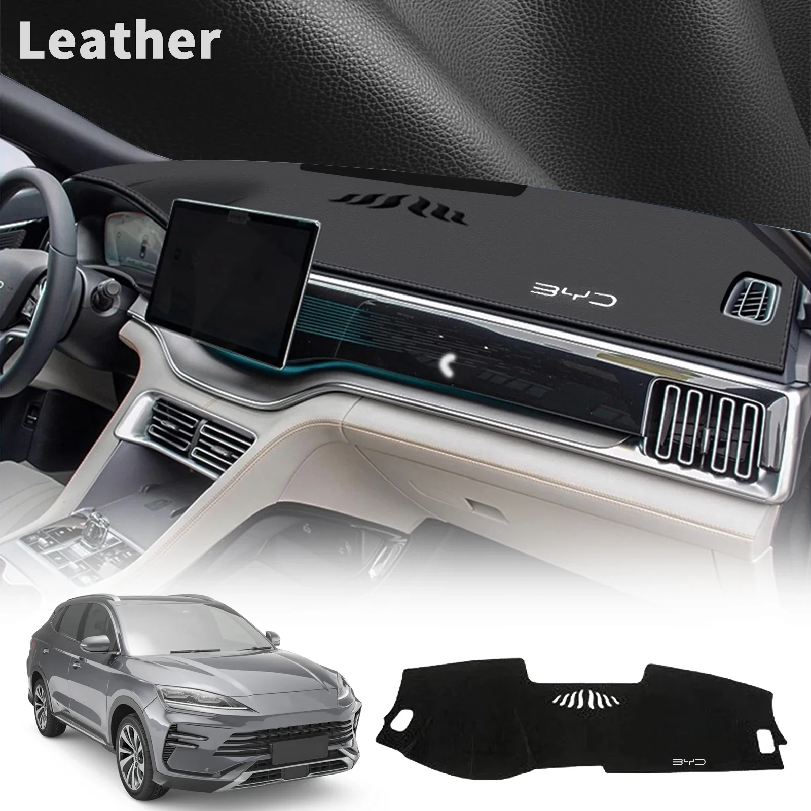 

Car Dashmat Dashboard Cover Pad for BYD Sealion 6 Seal U Non-Slip Dash Mat DashMat Sunshade Protective Carpet Accessories