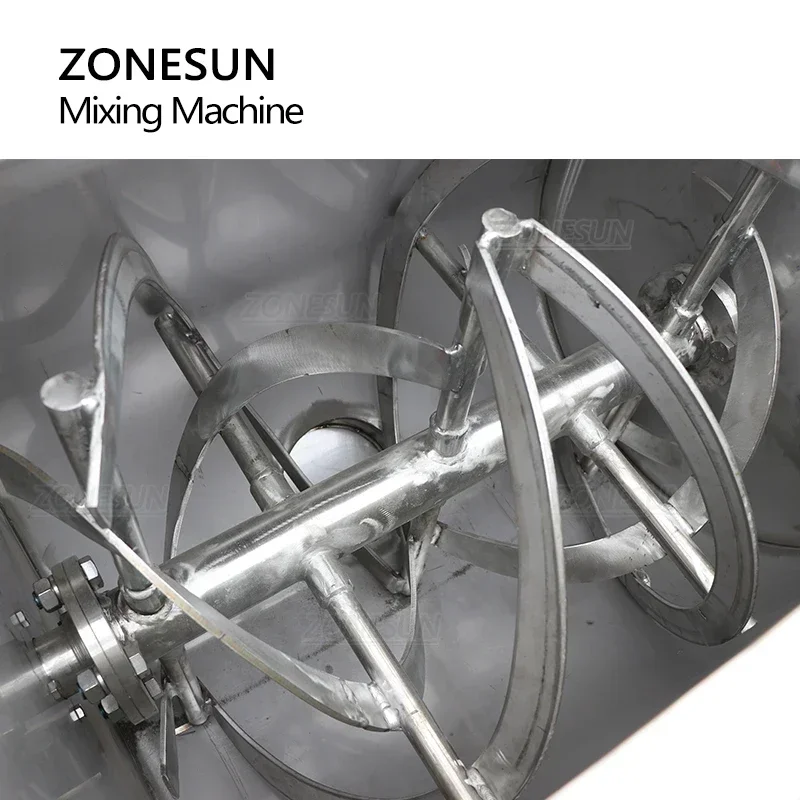 Zonesun ZS-BM200 máquina de mistura de grânulos de pó, farinha macia seca, grãos, tanque de grande capacidade, fábrica de fabricação de equipamentos de produção