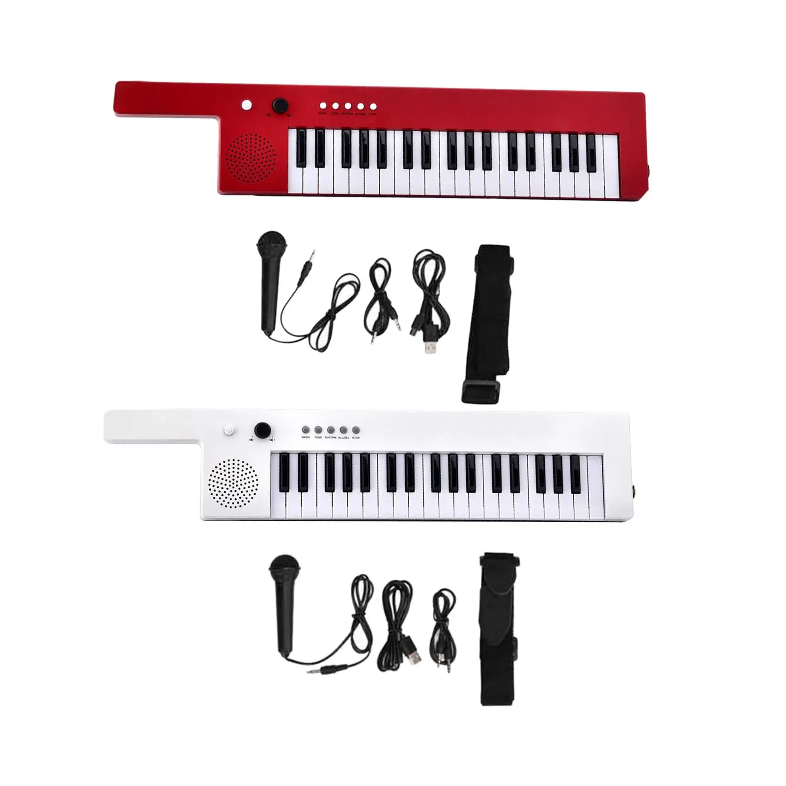 Keyboard Piano Musical Microphone Practical for Beginner Show Learning