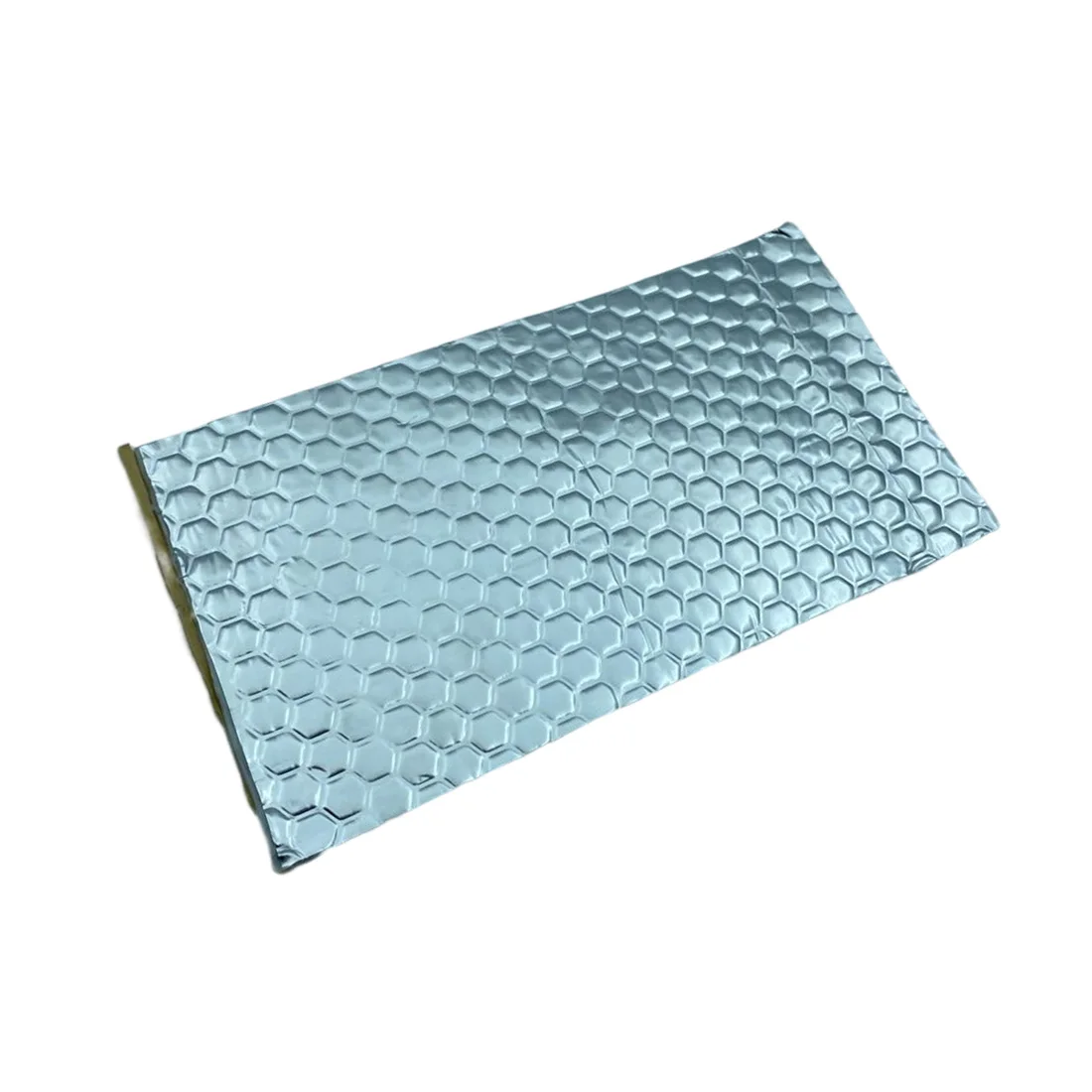 20x10cm Noise Heat Deadening Soundproof Dampening Mat 2mm 5/10/20pcs Butyl Rubber Car Sound Deadener Mat For Car Hood Door Trunk