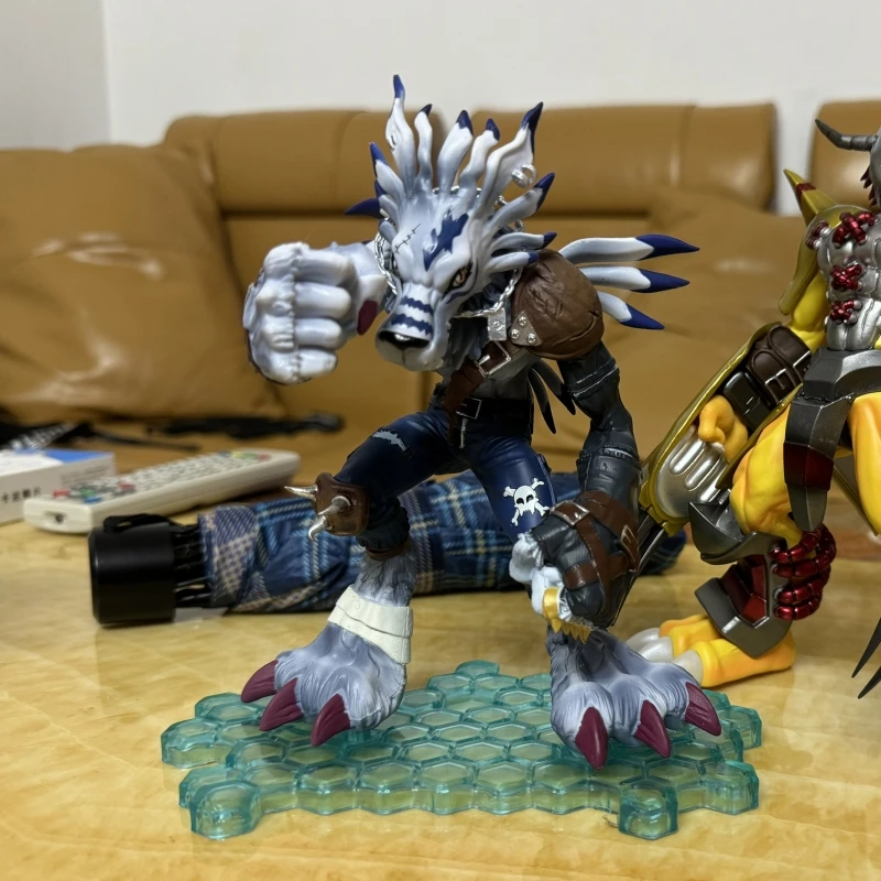 

Anime Digimon Orc Garuru Greymon Figures Greymon Model Action Figures 22cm Pvc Statue Desktop Decoration Collection Model Gifts