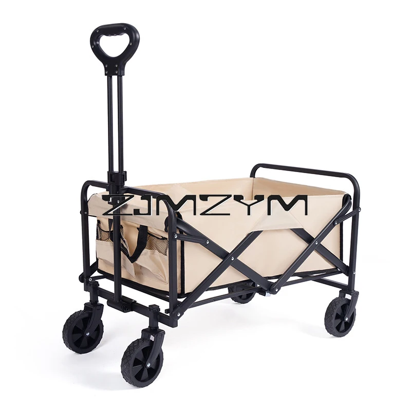 

Outdoor Camping Trolley Portable 5 Inch Camping Folding Storage Cart Outdoor Camping Equipment Supplies