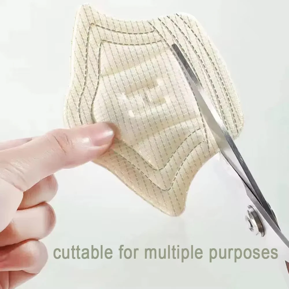 Insoles for Shoes Patch Heel Pads for Shoes Adjustable Size Foot Care Adhesive Back Sticker Shoes Insert Insole