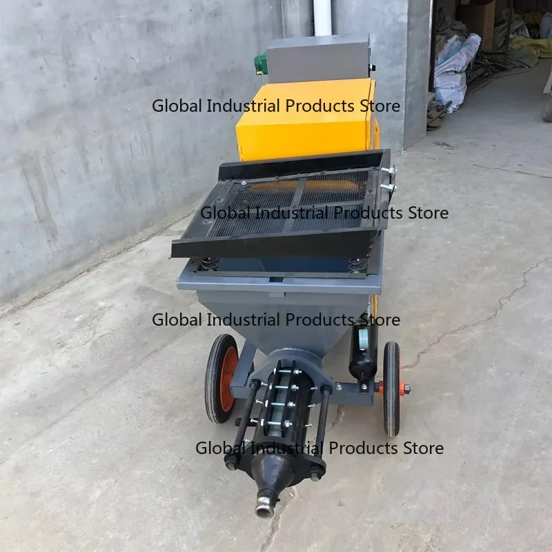 Cement Plaster Spraying Machine Sand Mortar Spray Gun for Wall Coating Waterproofing Home Improvement Tool for DIY Projects