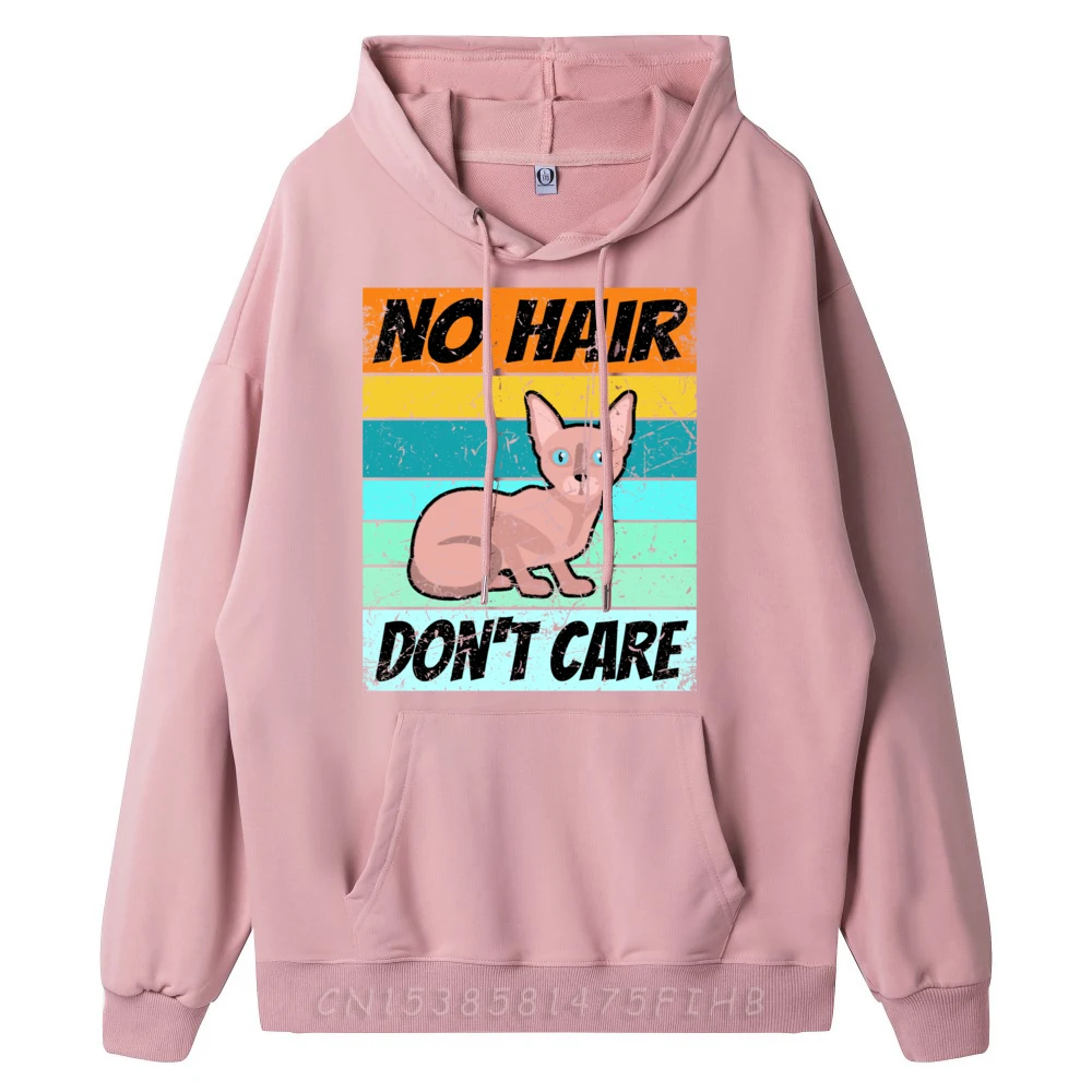 Retro Sphynx Cahoodie For Hairless Cat 3d Printed Pullover Hoodies Couples Men's Clothing 2024 Big And Tall Birthday