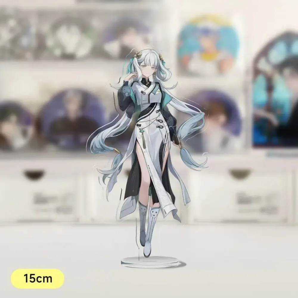 New Game Wuthering Waves National Geographic Figure Stand Model Plate Jinhsi Jiyan Jianxin Lingyang Acrylic Standing Signboard
