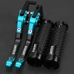 For CFMOTO 650MT 650TR-G 650 MT TRG 2022 2023 24 Accessories Moto CNC Folding Extendable Brake Clutch Levers Handlebar Hand Grip