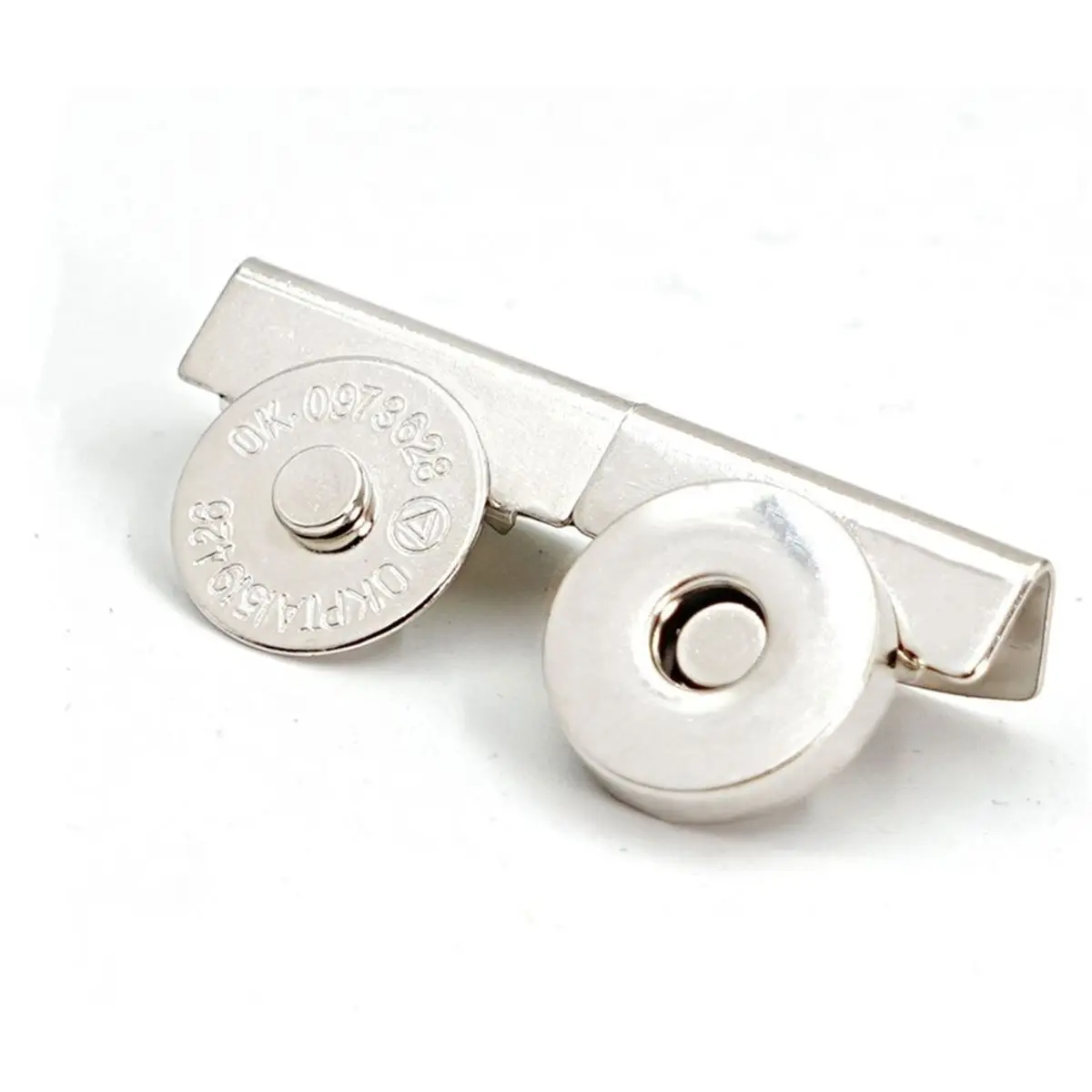 Magnetic Snaps for Purses, 6Sets Silver & 6Sets Gold Magnetic Buttons for Fabric,Magnetic Purse Closure Kit for Handbags