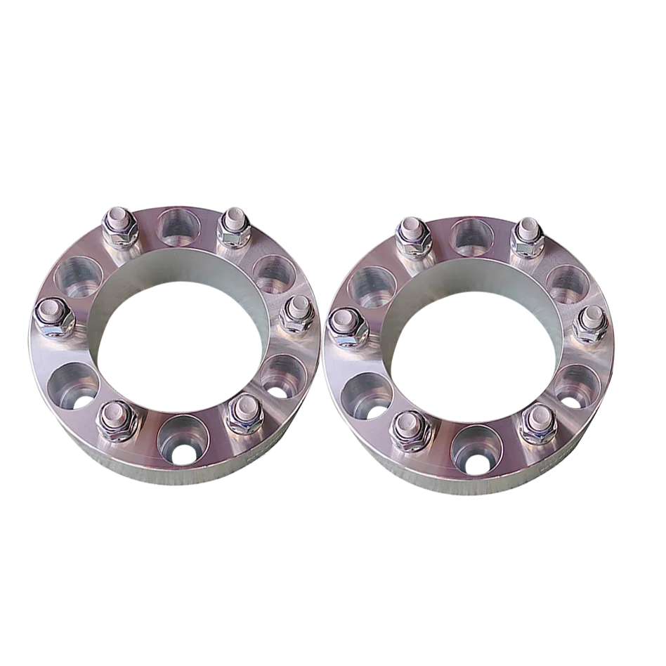 2PCS/Lot 38mm Hub Adapter Wheel Spacers 6X139.7 (6X5.5) 108 With Thread 12X1.5 Wheel Spacers For Mitsubishi