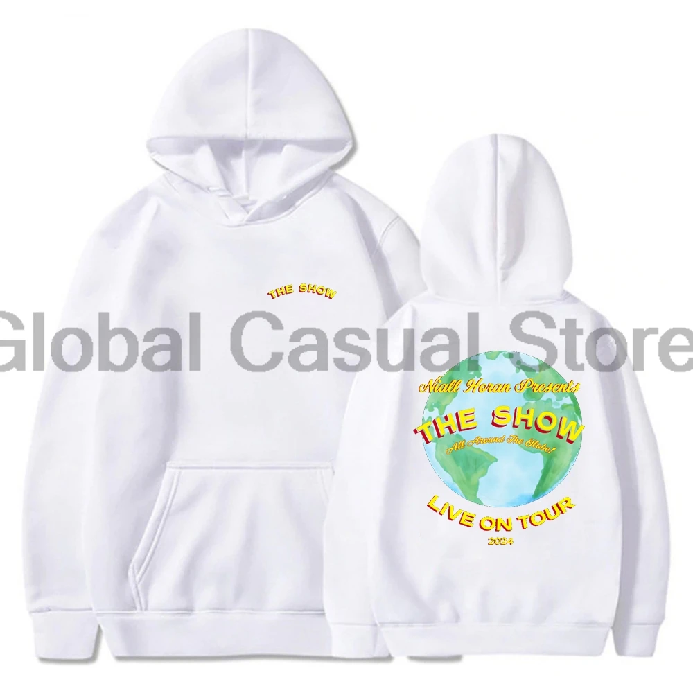 Niall Horan The Show World Tour Hoodie 2024 Casual Long Sleeve Streetwear Women Men Hooded Sweatshirt Fashion Clothes