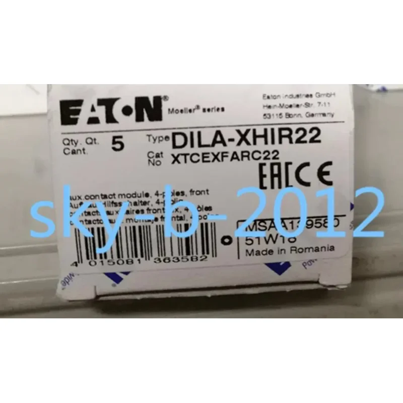 1 PCS NEW IN BOX EATON MOELLER Contactor contacts DILA-XHIR22