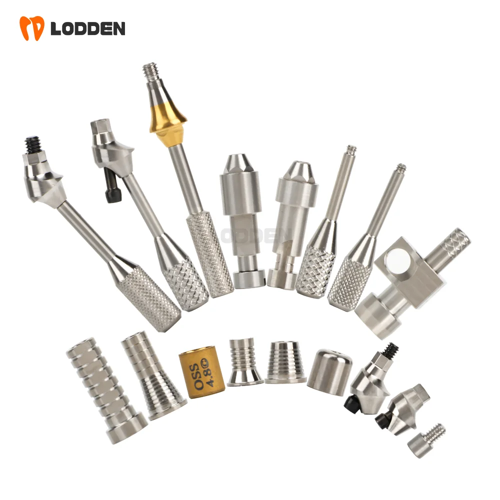 5PCS OSSTEM Brand GS TS System Implant Abutment Composite Straight/Bent Angle Abutment Titanium Alloy Dental Lab Material - Detail 1