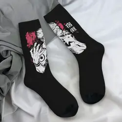 Jujutsu Kaisen Stockings Women Men Ryomen Sukuna Socks Warm Soft Leisure Socks Autumn Running Anti-Slip Design Socks Gift