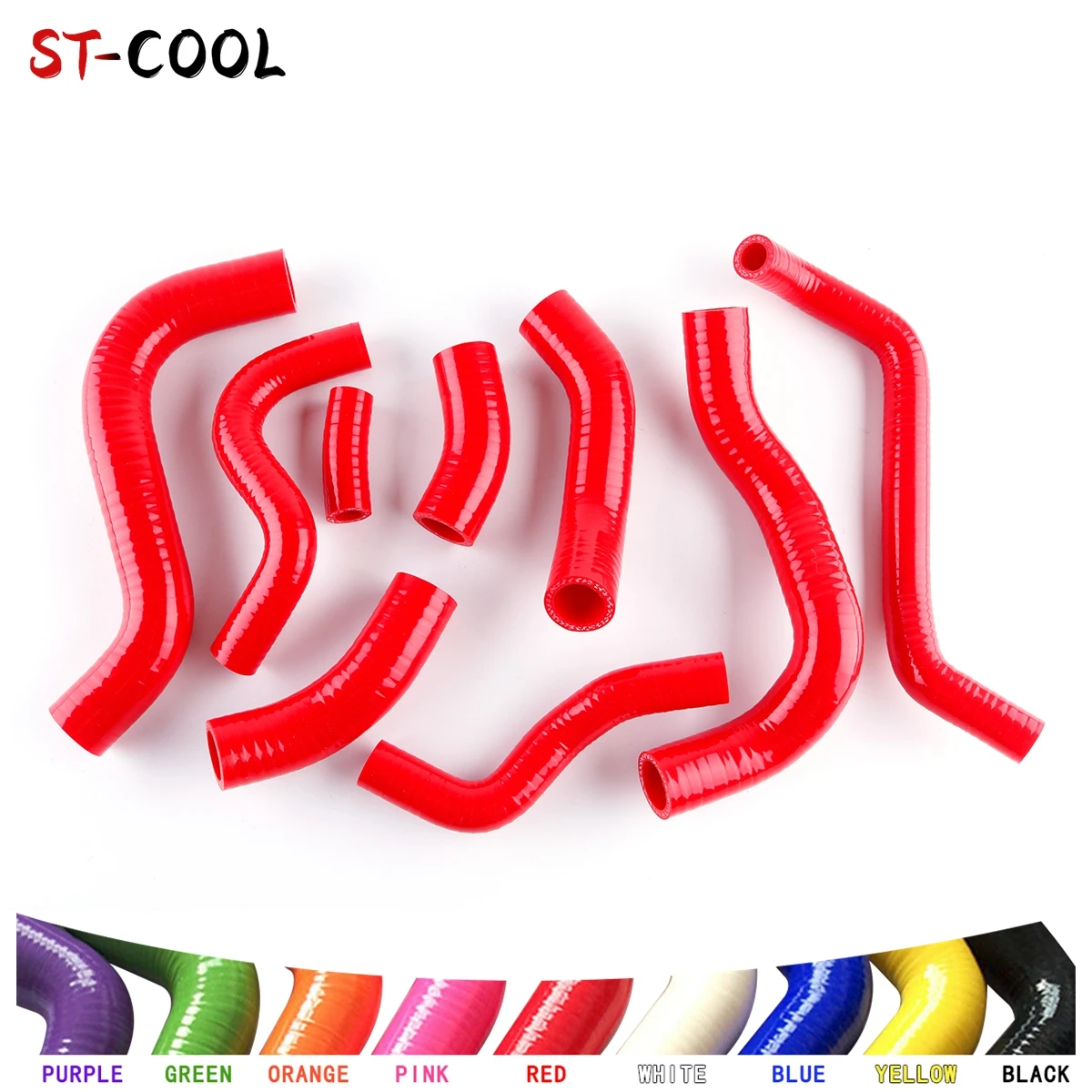 

FOR 2008-2013 HONDA CBR 1000 RR CBR1000RR Turbo 2009 2010 2011 2012 Radiator Hoses Kit Silicone Tubes Piping 9Pcs 10 Colors