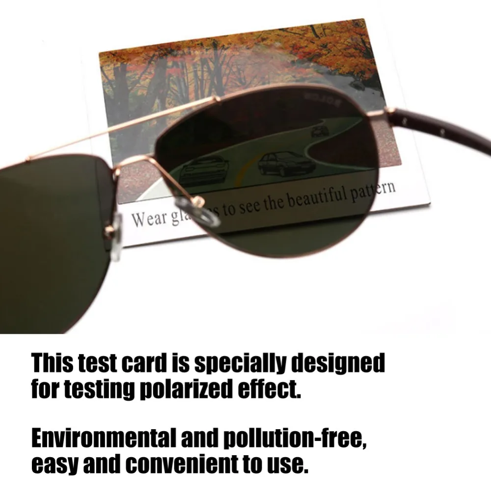 2Pcs Large Size Test Card Pattern Test Board Type Sunglasses Tester Optical Detection Lens Detection Tool Glasses Detection