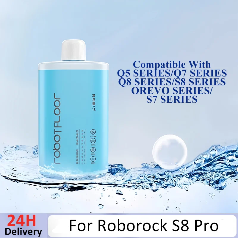 For Roborock Qrevo S Qrevo Master S8 Maxv Ultra S8 Pro Ultra Dyad S7 S8 S8+ Parts Floor Cleaning Solution Fluid Liquid Parts