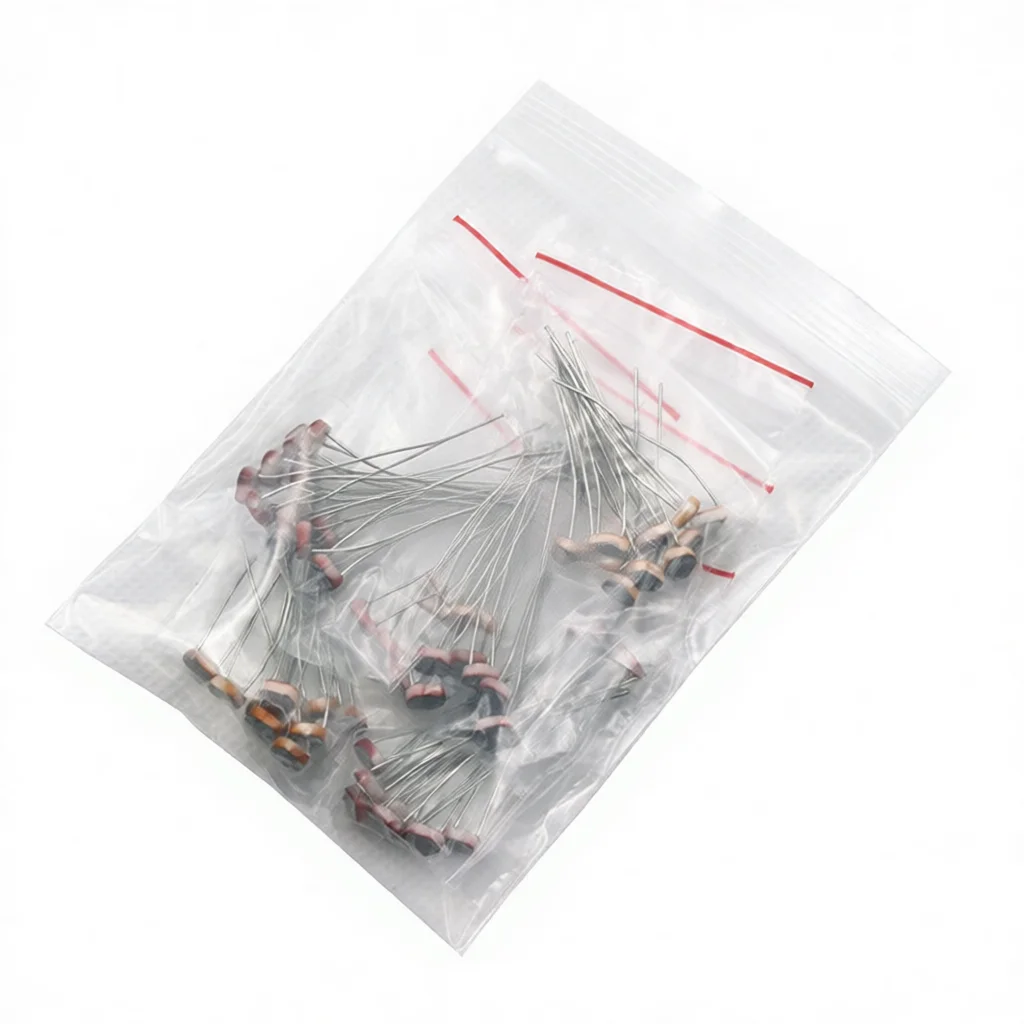 50 LIGHT DEPENDENT RESISTOR PHOTOCELL GL5506 GL5516 GL5528 GL5537 GL5539 ELECTRONIC SENSOR MODULE TOOLS FOR MAINTENANCE
