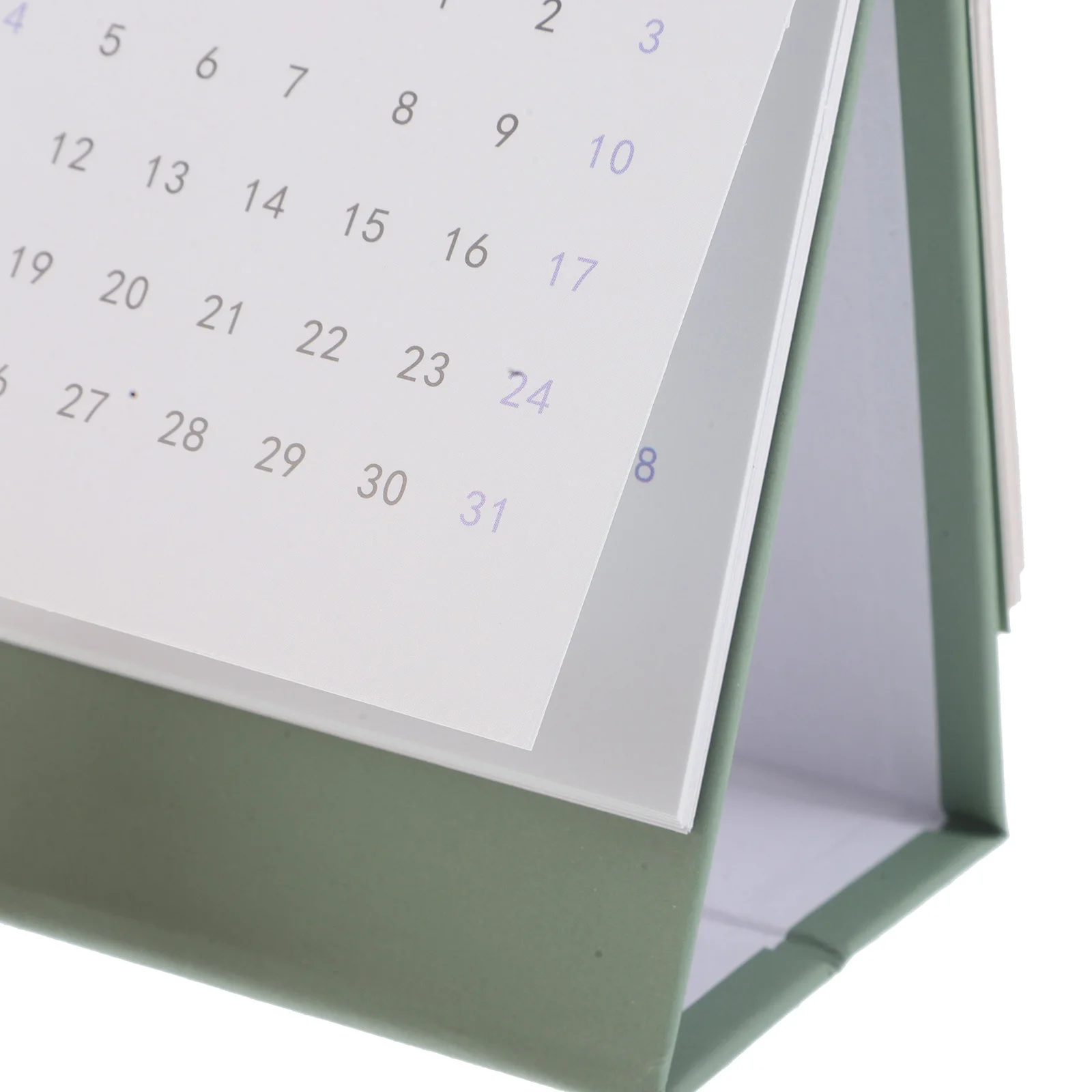 Мини-настольный календарь на 2026 год, компактный стоячий флип-настольный ежегодный планировщик для домашнего офиса, школы, настольный маленький бумажный календарь