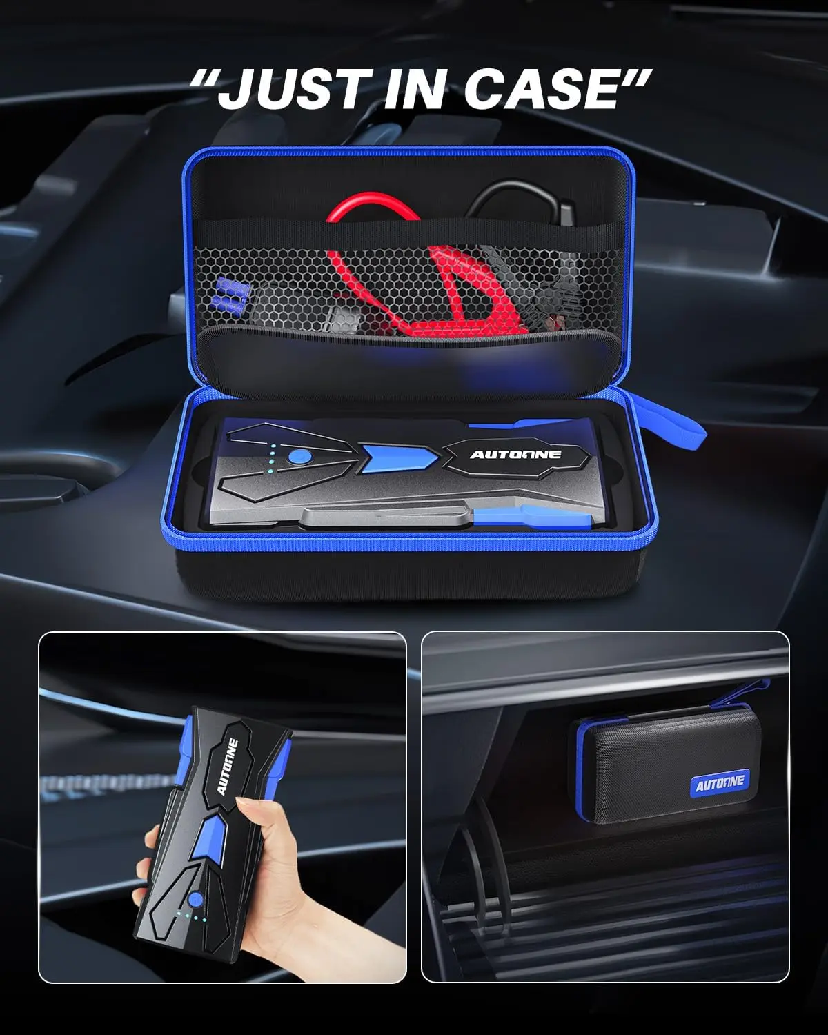 6000A Car Battery Jump Starter Up to All Gas,Car Battery Jumper Starter Portable 12V Jump Box with USB Output