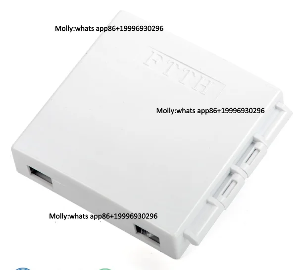ftth box  2 ports wall mount  socket box fiber optic 86 mini ftth box  desktop  1core  2 cores ports indoor