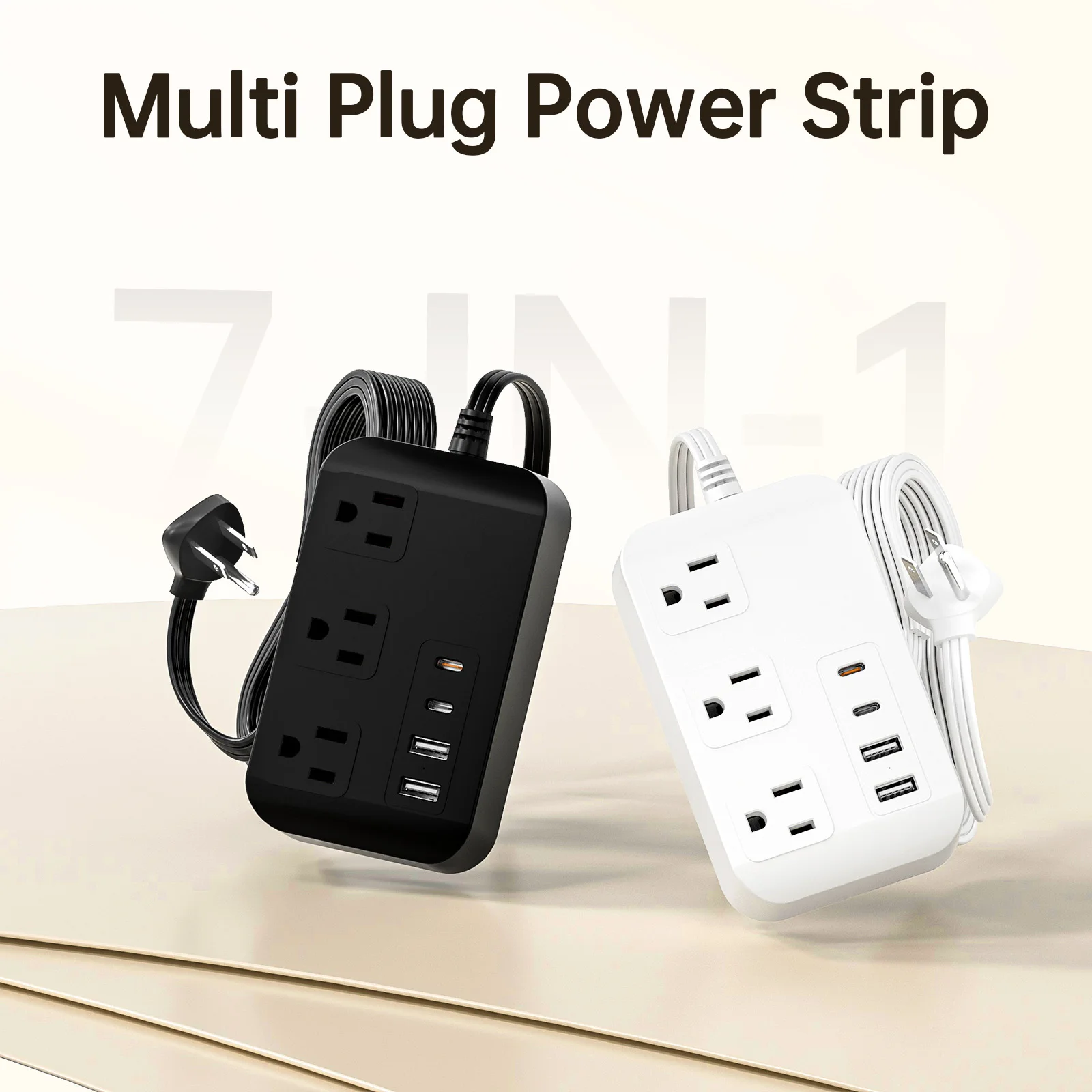 

Черный удлинитель 1,5 м с вилкой США и удлинителем для быстрой зарядки PD20W, незаменимый для путешествий, подходит для офиса, дома, улицы