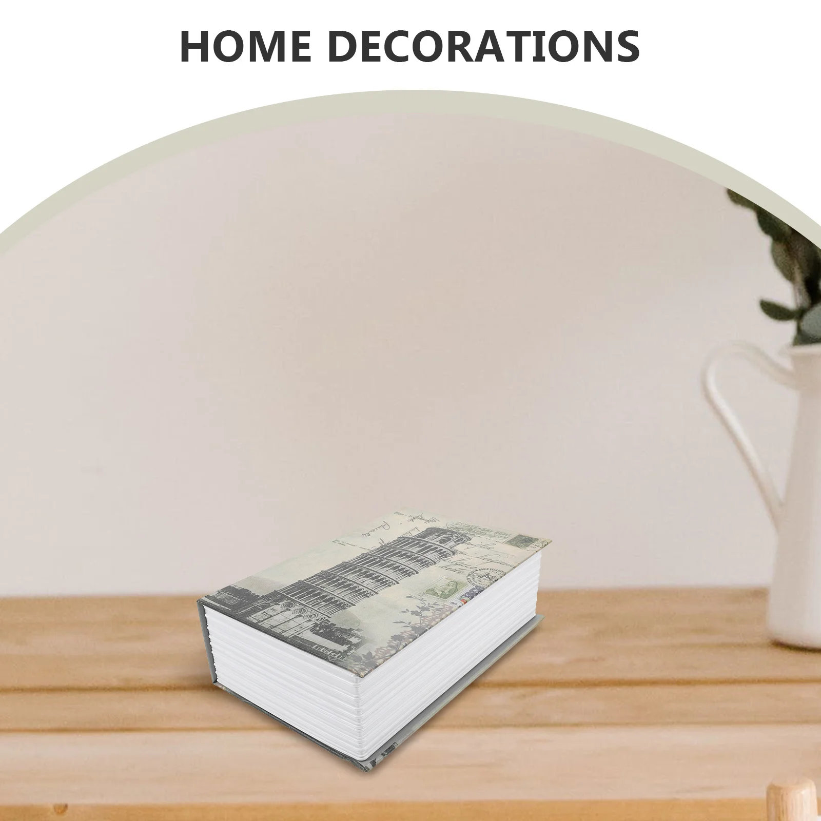 صندوق الأمان على طراز الكتاب الحديث مع قفل مجمع، آمن مخفي لثائق المجوهرات النقدية، منظم التخزين السري للاستخدام المكتبي المنزلي