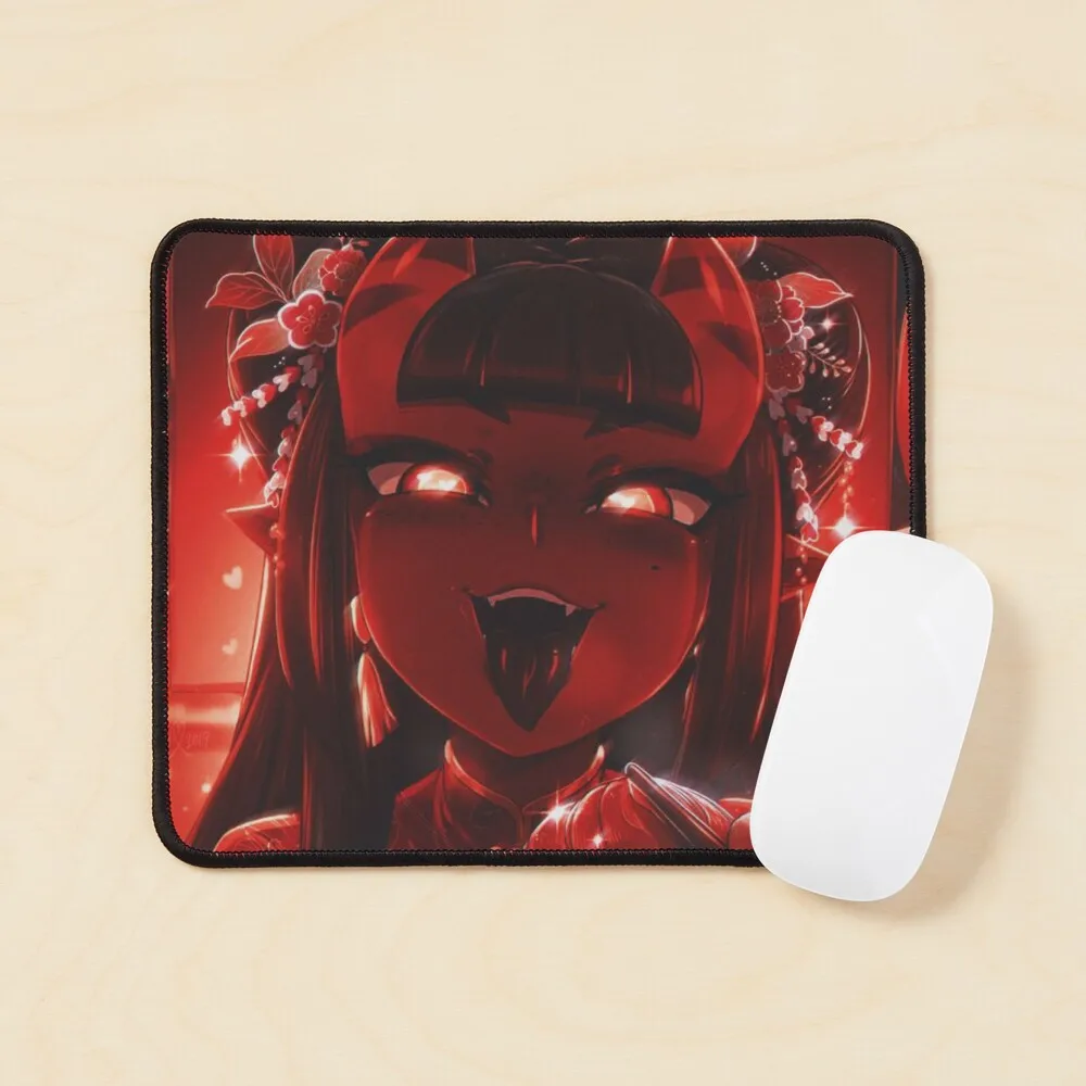 Meru The Succubus Beautiful  Mouse Pad Table Printing Carpet Mousepad Gaming Computer Anime PC Mens Keyboard Mat Desk Gamer Play